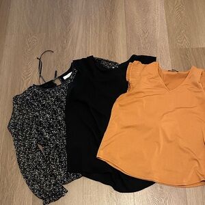 Bundle of three blouses